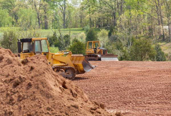 Bulldozer Land Clearing in New Braunfels